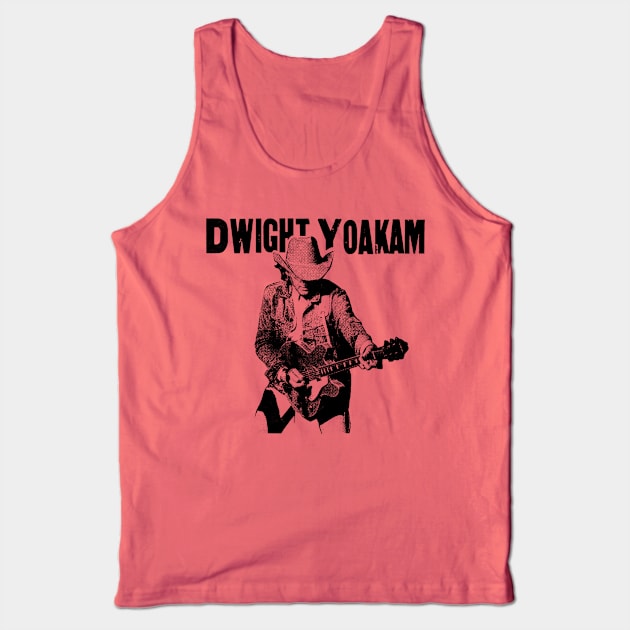 Dwight Yoakam  // Vintage Style Tank Top by Finainung